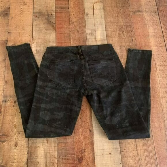 True religion womens Casey low rise super skinny camo jeans - 27 - Picture 8 of 11